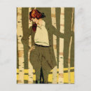 Recherche de illustration de plume cartes postales Vintage