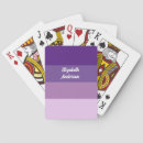 Recherche de violet jeux de cartes Chic