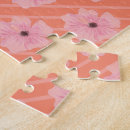 Recherche de rayures roses puzzles Floral
