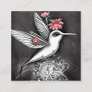 Recherche de peintures roses cartes visite Colibri