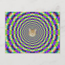 Recherche de illusions optiques cartes postales Vert