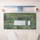 Recherche de peinture impressionniste tapis souris Vert