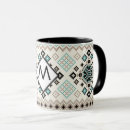Recherche de motif nordique tasses Noir