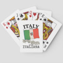 Recherche de drapeau italien s jeux de cartes Pays