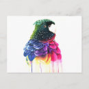 Recherche de oiseau abstrait cartes postales Plumes