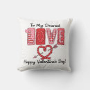 Recherche de cupidon coussins Valentine