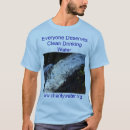 Recherche de eau propre tshirts Charité