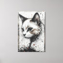 Recherche de félin impressions sur toile Chat cool