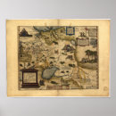Recherche de ortelius posters Map