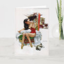 Recherche de vintage pin up vœux cartes Vacances