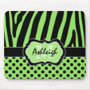 Recherche de pois vert tapis souris Noir