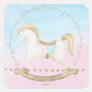 Recherche de poney bleu autocollants Vintage