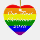 Recherche de rainbow flag ornements Lesbian