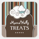 Recherche de orange cupcake autocollants Noir