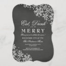 Recherche de noël invitations Flocons de neige