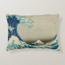 Recherche de art japonais coussins Grande vague de kanagawa