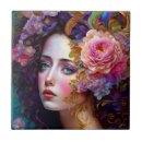 Recherche de pop art carreaux Femme