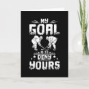 Recherche de gardien vœux cartes Hockey