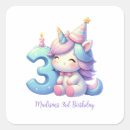Recherche de licorne bleue autocollants Jeune fille