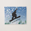 Recherche de snowboard puzzles Neige