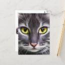 Recherche de visage noir blanc chat cartes postales Pour tous