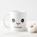 Recherche de visage kawaii tasses Sourire