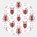 Recherche de rouge dragon autocollants Mythe