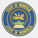 Recherche de mongolie autocollants Drapeaux du monde