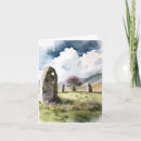 Recherche de stonehenge vœux cartes Aquarelle