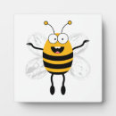Recherche de abeille plaques Illustration