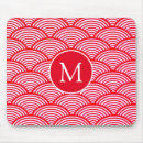 Recherche de motif ondulé tapis souris Monogramme