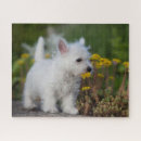 Recherche de west highland terrier puzzles Chien