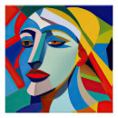 Recherche de cubistes posters Moderne