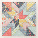 Recherche de patchwork dessous de verres Tissu