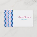 Recherche de chevron rose cartes visite Tendance