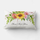 Recherche de tournesol coussins Vintage