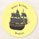 Recherche de pirate dessous de verres Navire