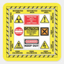 Recherche de signe de danger autocollants Prudence