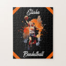 Recherche de basket ball puzzles Noir