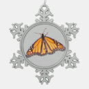 Recherche de papillon de monarque ornements Orange