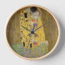Recherche de le baiser horloges Gustav klimt
