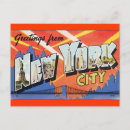 Recherche de pont vintage new york city cartes postales Statue de la liberté