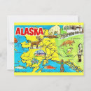 Recherche de traîneau vœux cartes Alaska