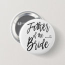 Recherche de père du marié badges Blanc
