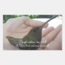 Recherche de colibri rectangles autocollants Pour tous