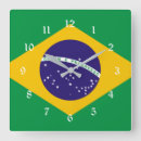 Recherche de drapeau du brésil horloges Amérique du sud