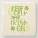 Recherche de jour la saint patrick de dessous de verres Fierté irlandaise