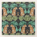 Recherche de tigre dessous de verres Décoration