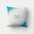 Recherche de rayé bleu coussins Classique
