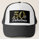 Recherche de fabuleux casquettes 50e anniversaire